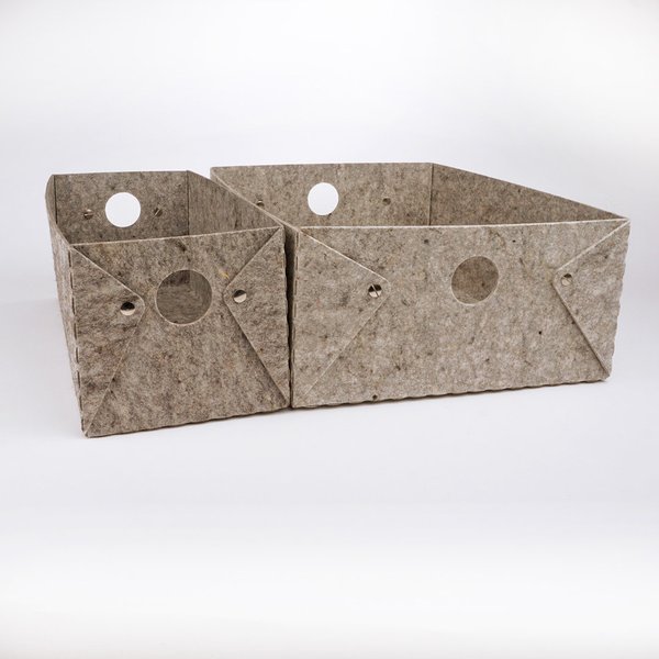 Box M aus Wollpressplatten - ca 28cm * 38cm * 14cm